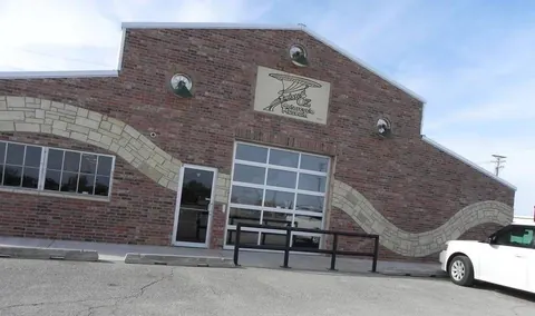 The museum building on US Highway 400
